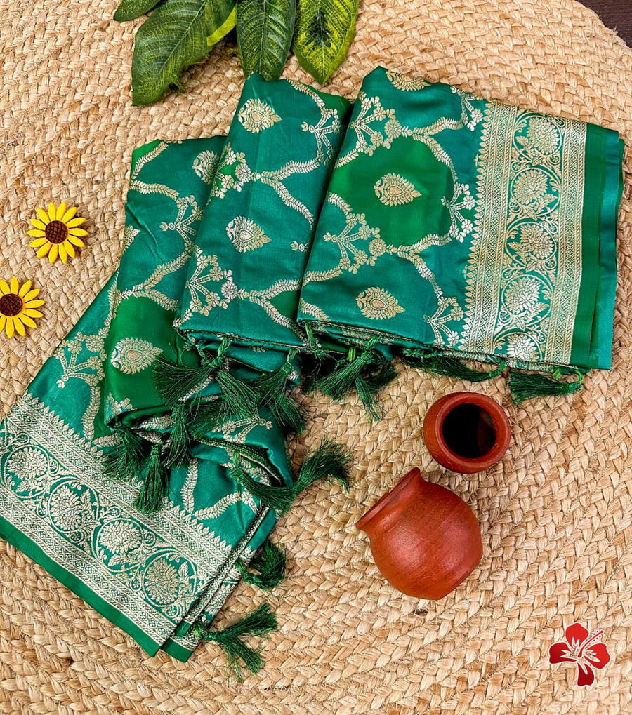 Banarasi Rangkat saree