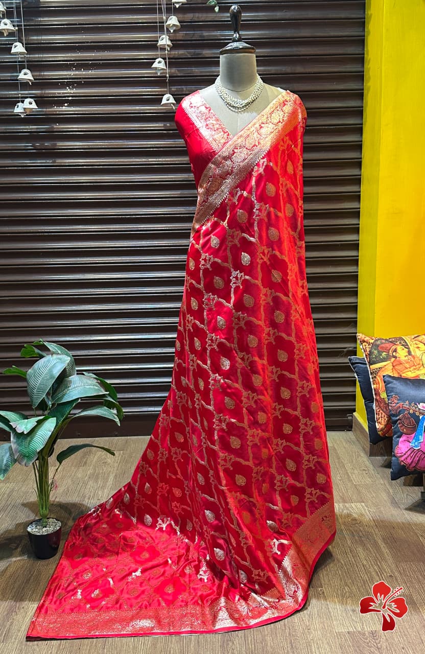Banarasi Rangkat saree