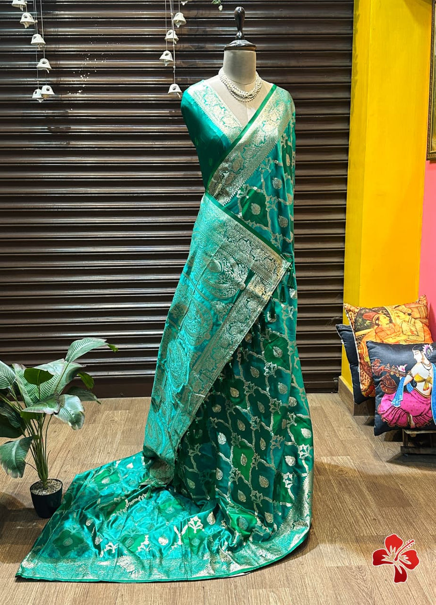 Banarasi Rangkat saree