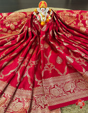 Banarasi Rangkat saree
