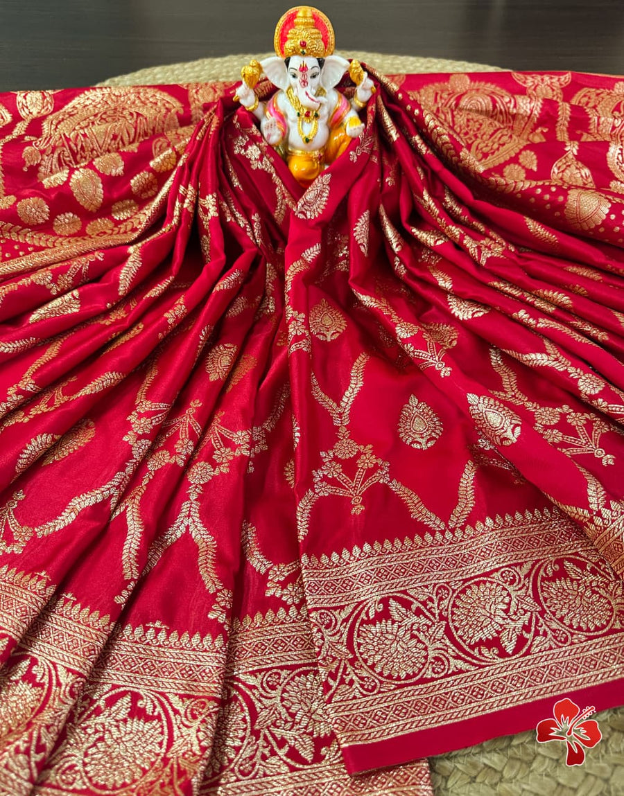 Banarasi Rangkat saree