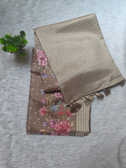 Pure tusser silk sarees