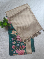 Pure tusser silk sarees