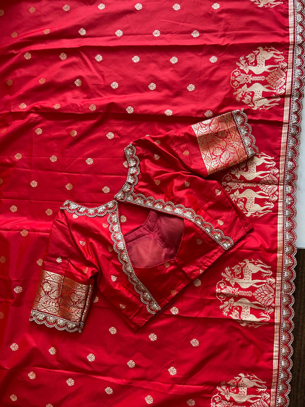 Premium Banarasi Pattu saree