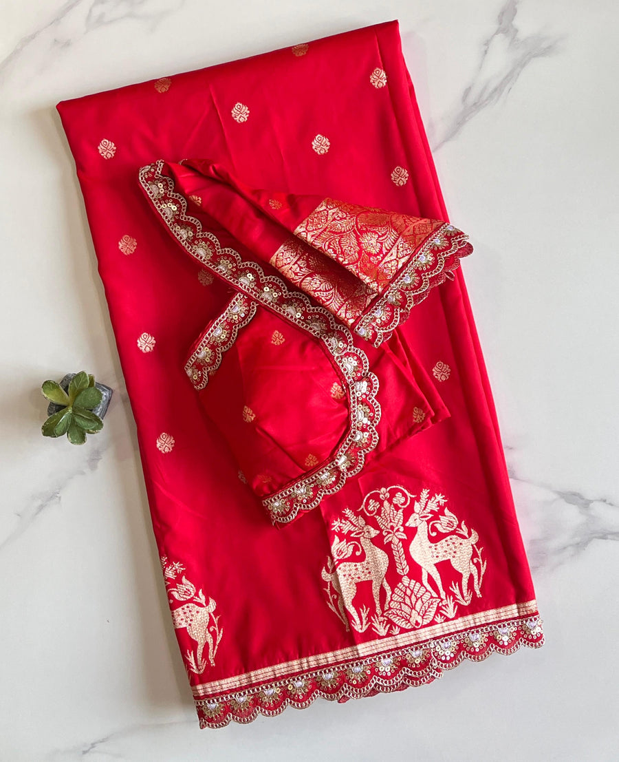 Premium Banarasi Pattu saree