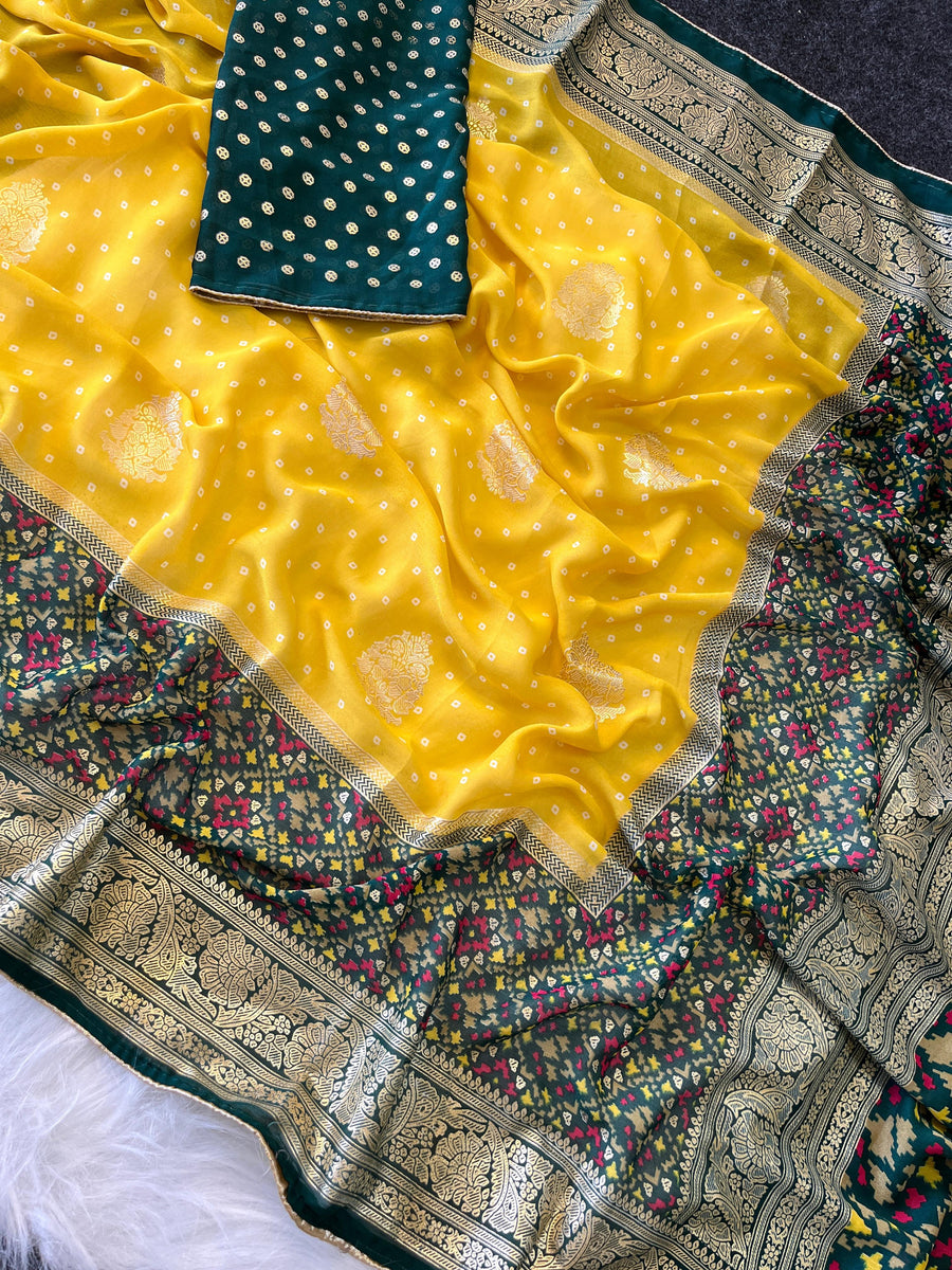 exquisite silk saree