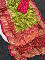 exquisite silk saree