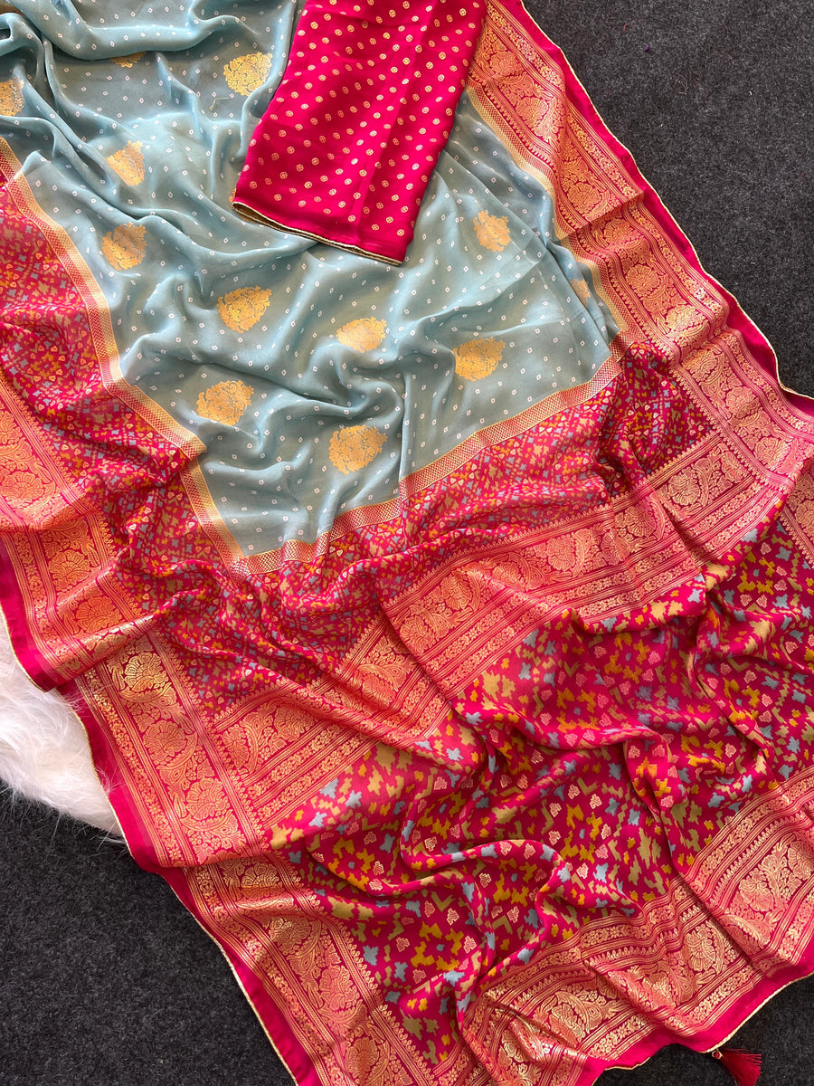 exquisite silk saree