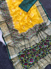 exquisite silk saree