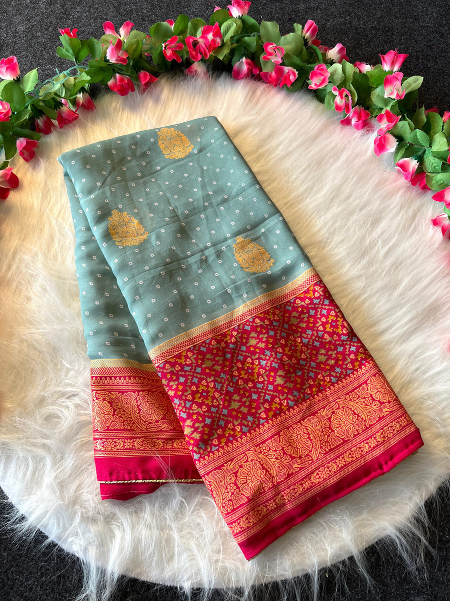 exquisite silk saree