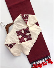 authentic khadi saree