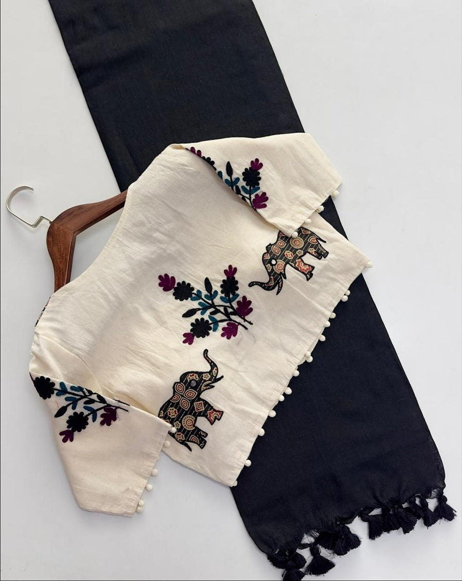 authentic khadi saree