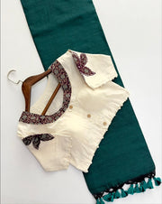 authentic khadi saree