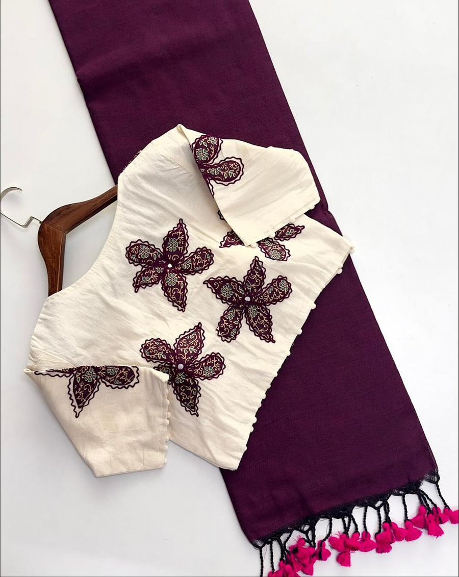 authentic khadi saree