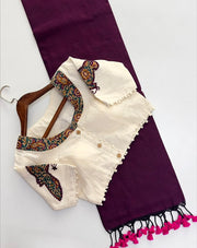 authentic khadi saree