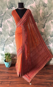 Pure Georgette Silk Saree