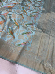 Pure Banarasi Khadi Silk Saree