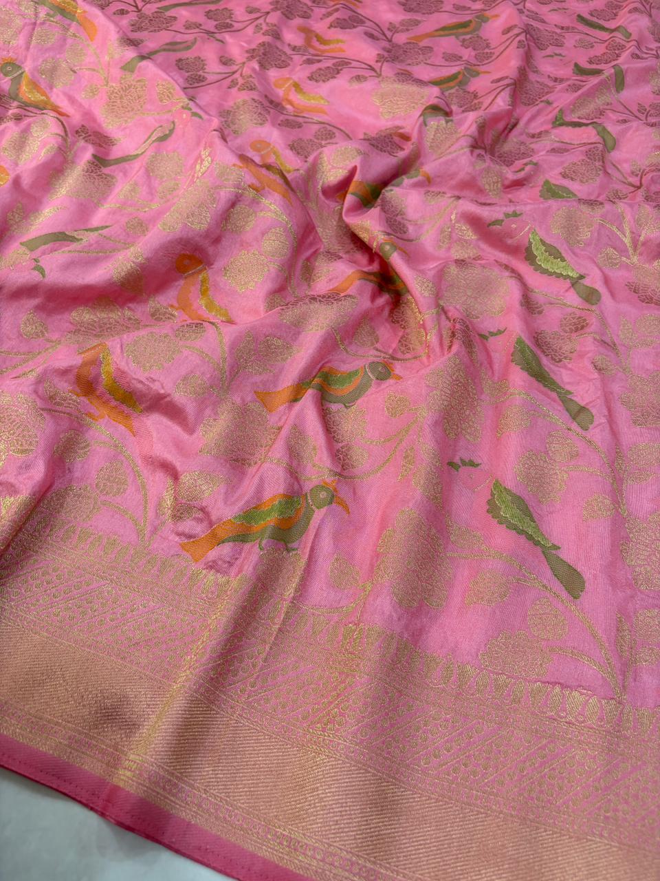 Pure Banarasi Khadi Silk Saree