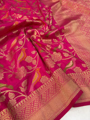 Pure Banarasi Khadi Silk Saree