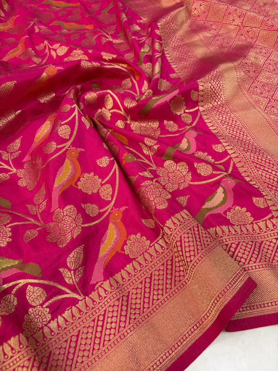 Pure Banarasi Khadi Silk Saree