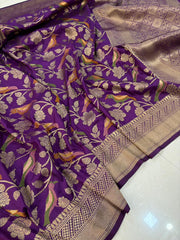 Pure Banarasi Khadi Silk Saree