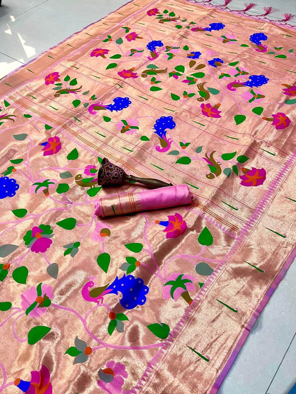 Pure Kanchipuram silk sarees