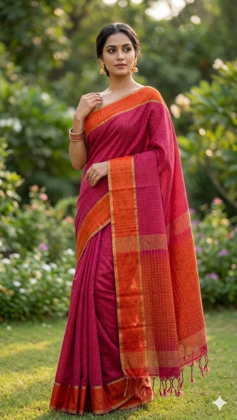 premium semi matka saree