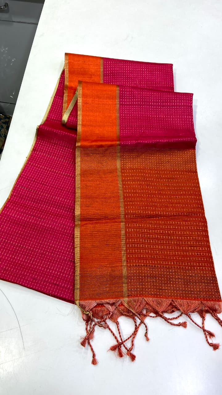premium semi matka saree