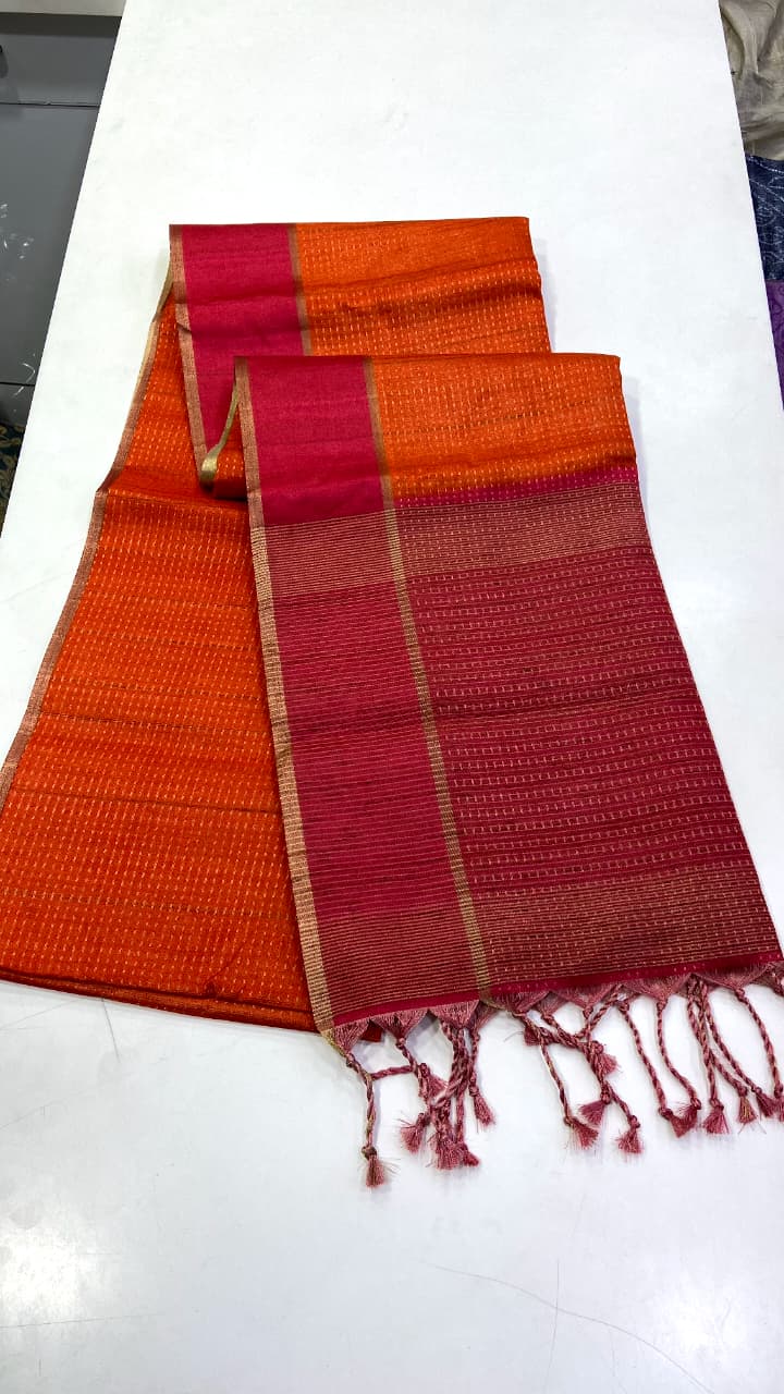 premium semi matka saree