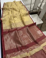 Premium Khadi Raw Silk Sare
