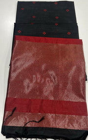 Premium Khadi Raw Silk Sare