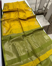 Premium Khadi Raw Silk Sare