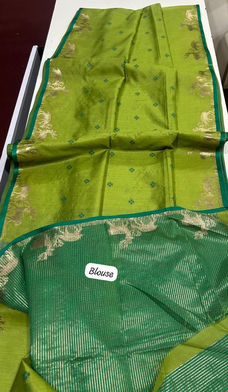 Premium Khadi Raw Silk Sare