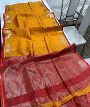 Premium Khadi Raw Silk Sare