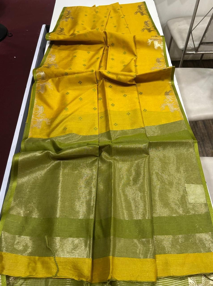 Premium Khadi Raw Silk Sare