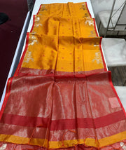 Premium Khadi Raw Silk Sare