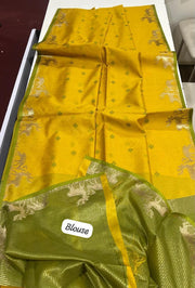 Premium Khadi Raw Silk Sare