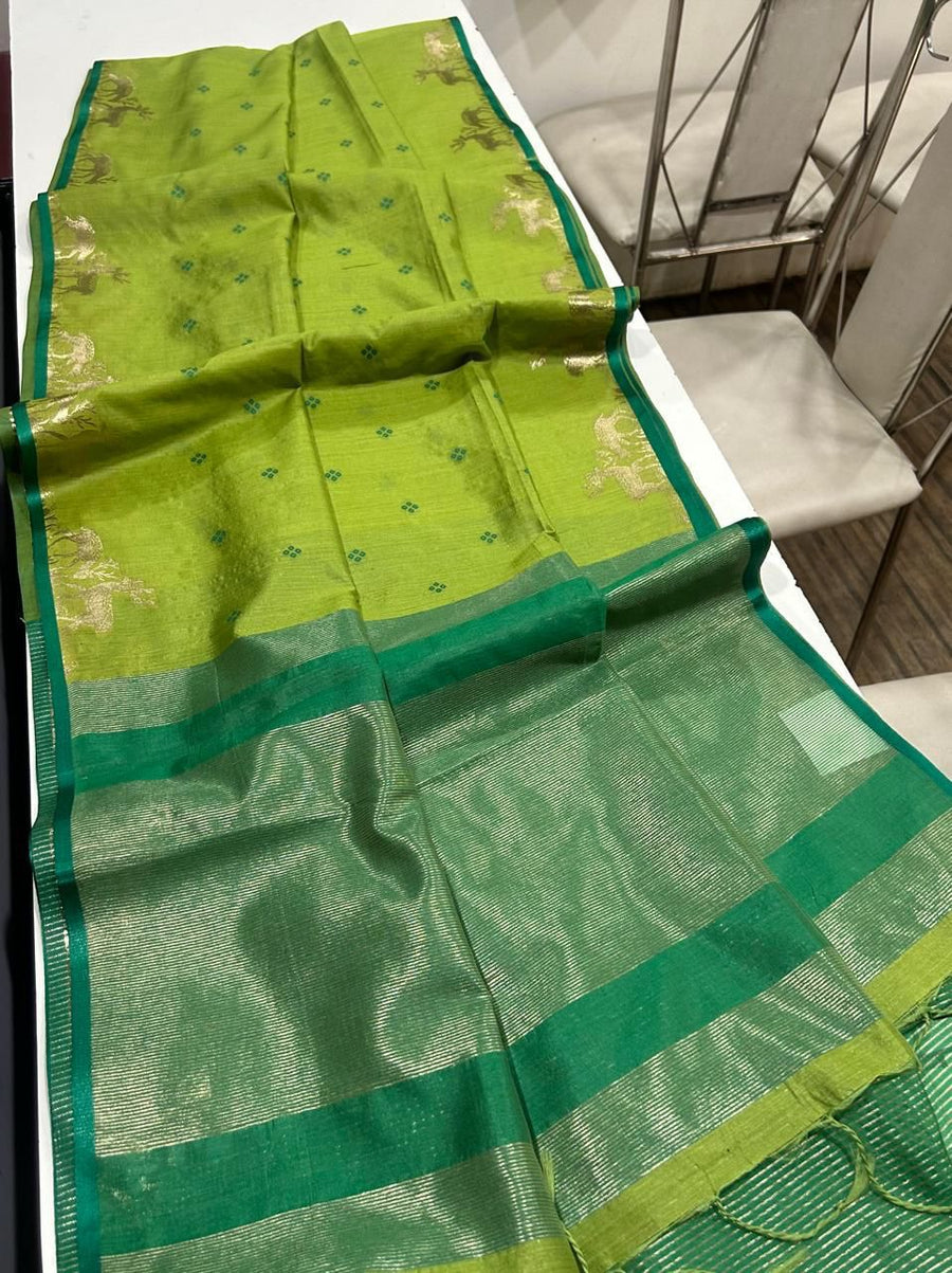 Premium Khadi Raw Silk Sare