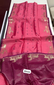 Premium Khadi Raw Silk Sare