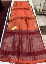 Premium Khadi Raw Silk Sare