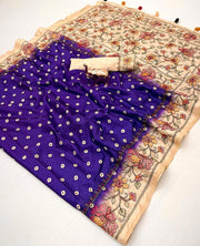 Handloom Tussar Silk Fabric