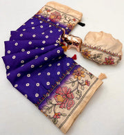 Handloom Tussar Silk Fabric