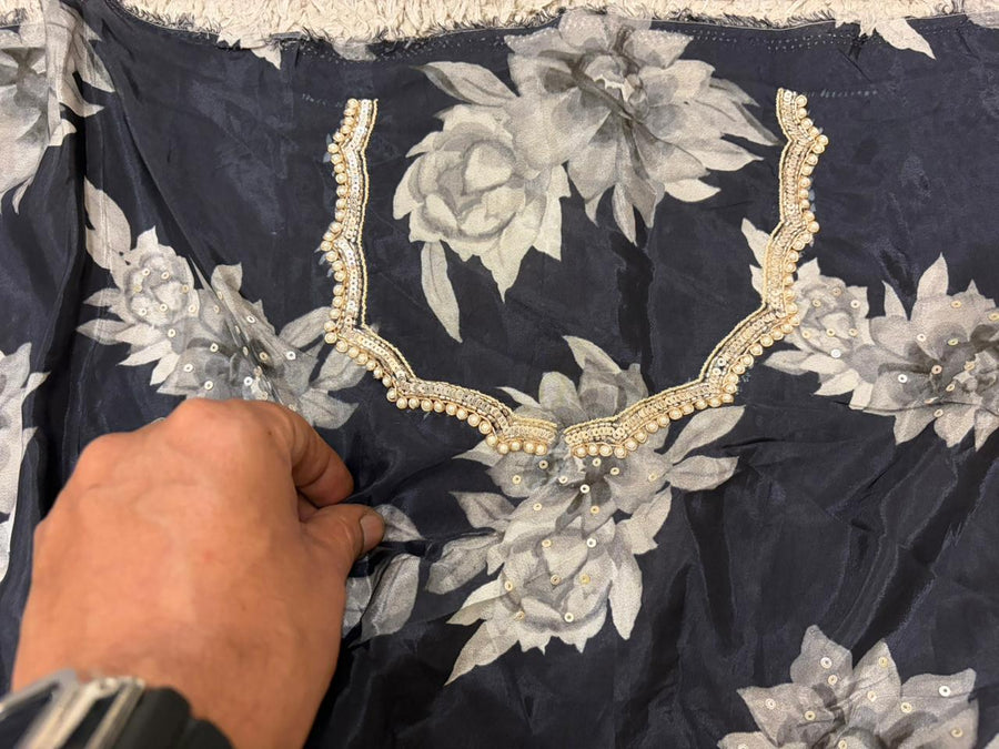 Premium Pure Crepe Silk Saree