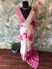 Premium Pure Crepe Silk Saree