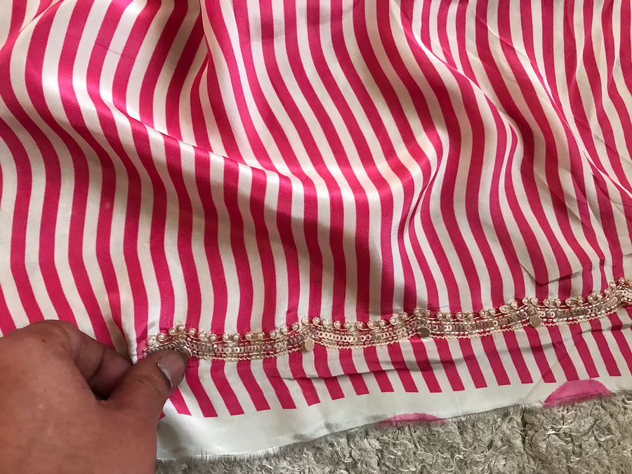 Premium Pure Crepe Silk Saree