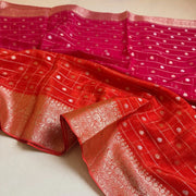 Pure Chinon Saree
