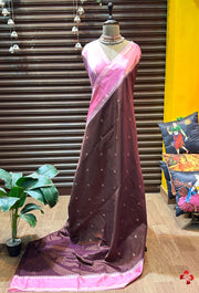 semi Kanjivaram soft silk saree