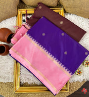 semi Kanjivaram soft silk saree