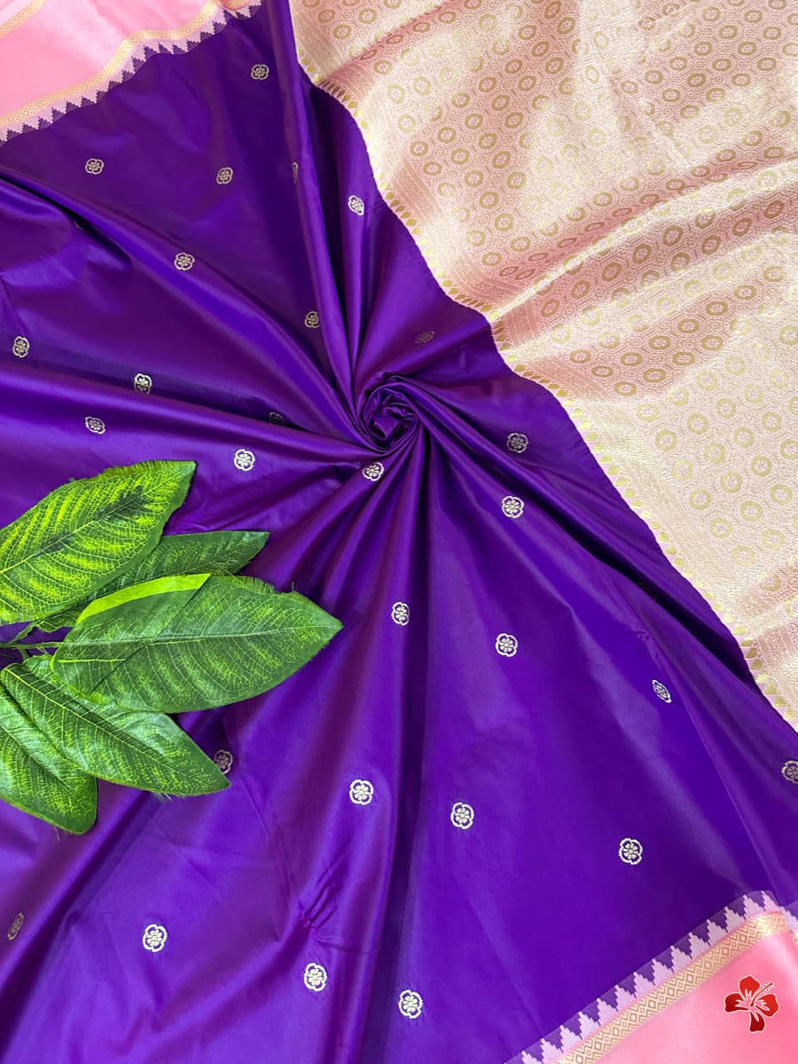 semi Kanjivaram soft silk saree