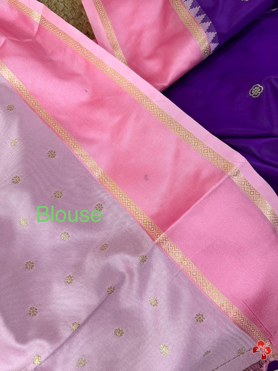 semi Kanjivaram soft silk saree